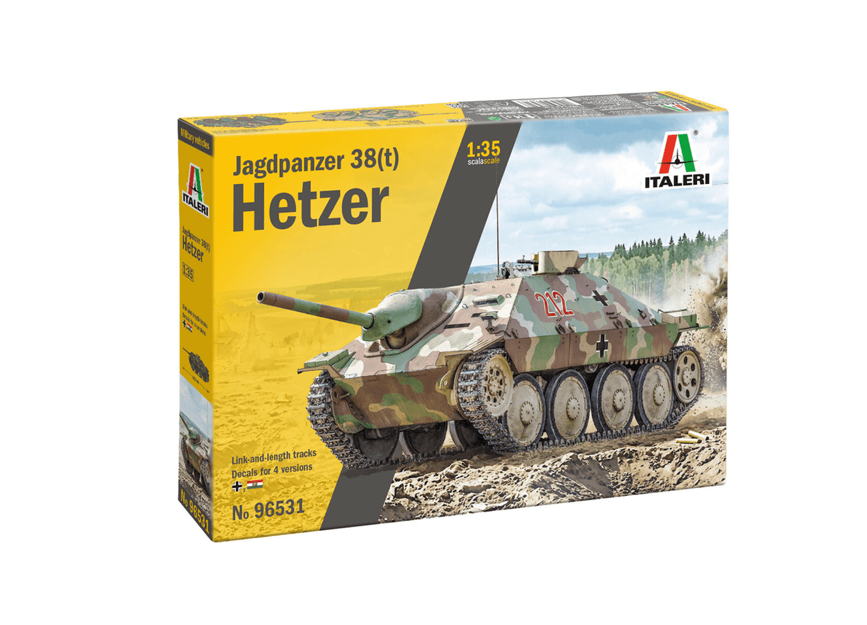 Italeri 1/35 Jagdpanzer 38(t) Hetzer Kits Italeri