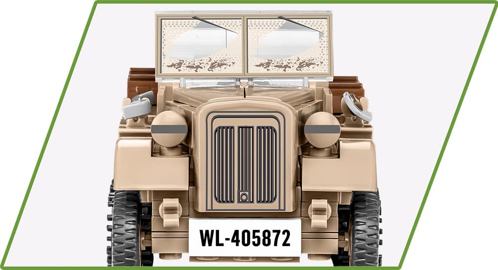 Cobi Sd.Kfz. 10 Demag D7 Brick Model Kit Cobi