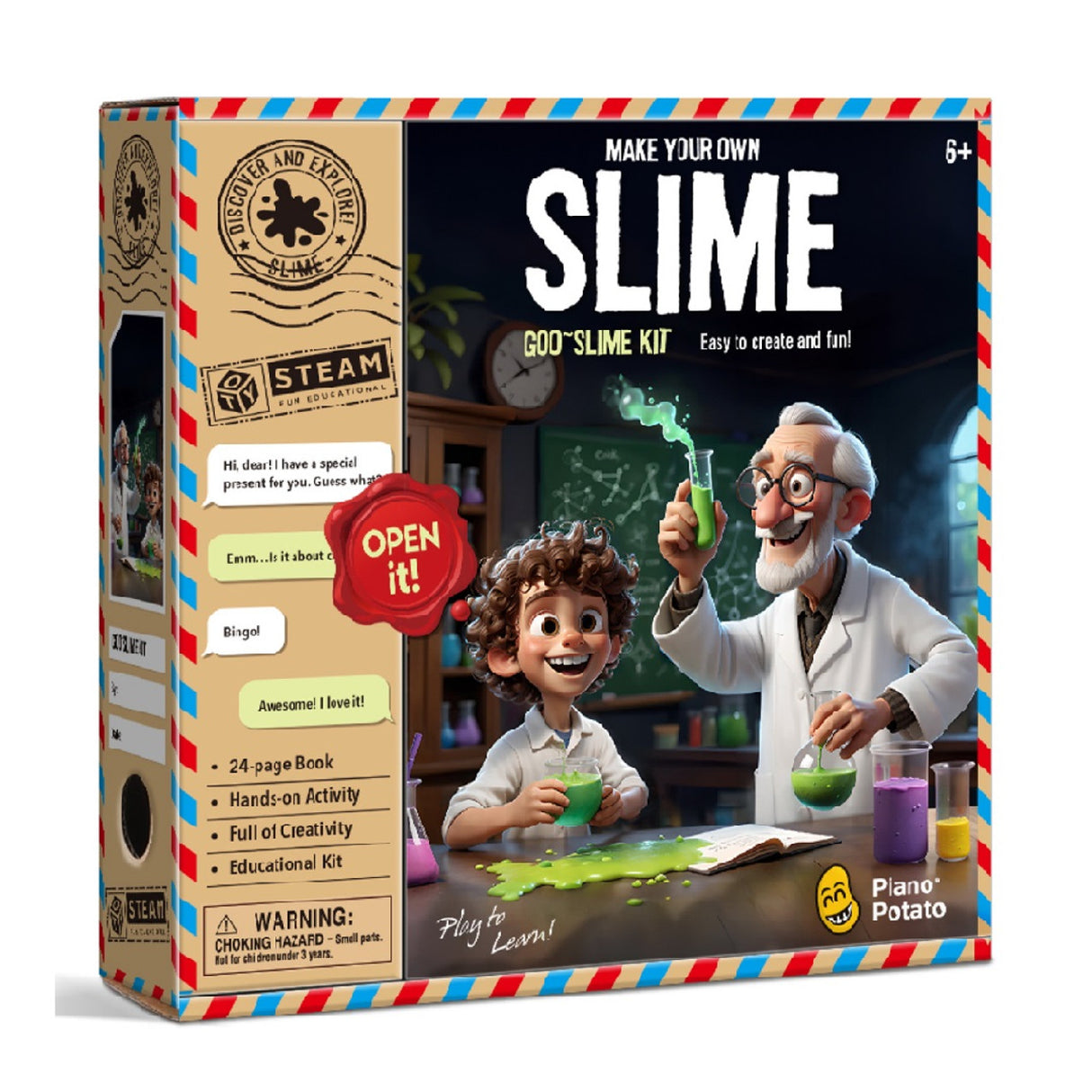 Make Your Own Slime Toy Kandy Toys