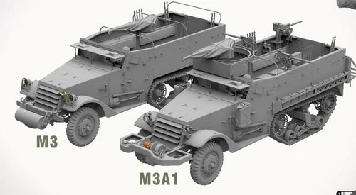 Andy's Hobby HQ 1/35 M3 and M3A1 US Halftrack
