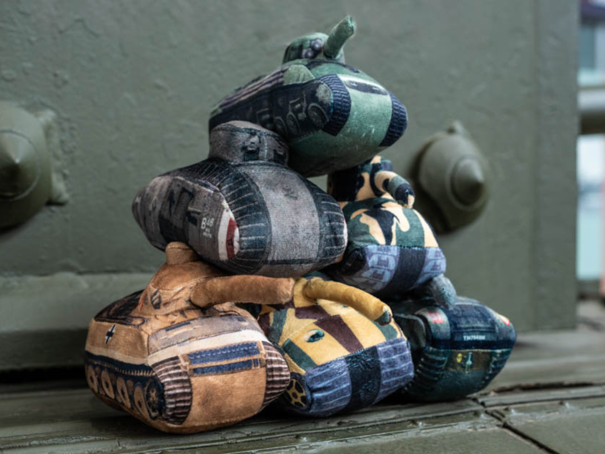 Mini Tank Soft Toy Collection Gift selection The Tank Museum