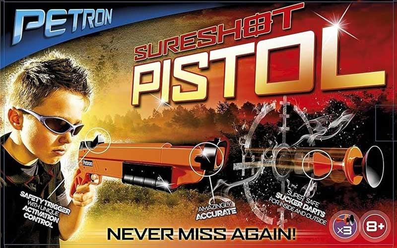 Sureshot Pistol Toy Petron