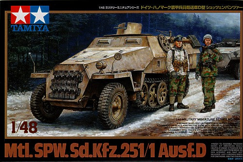Tamiya 1/48 Sd.Kfz.251/1 Ausf.D Scale Model Tamiya