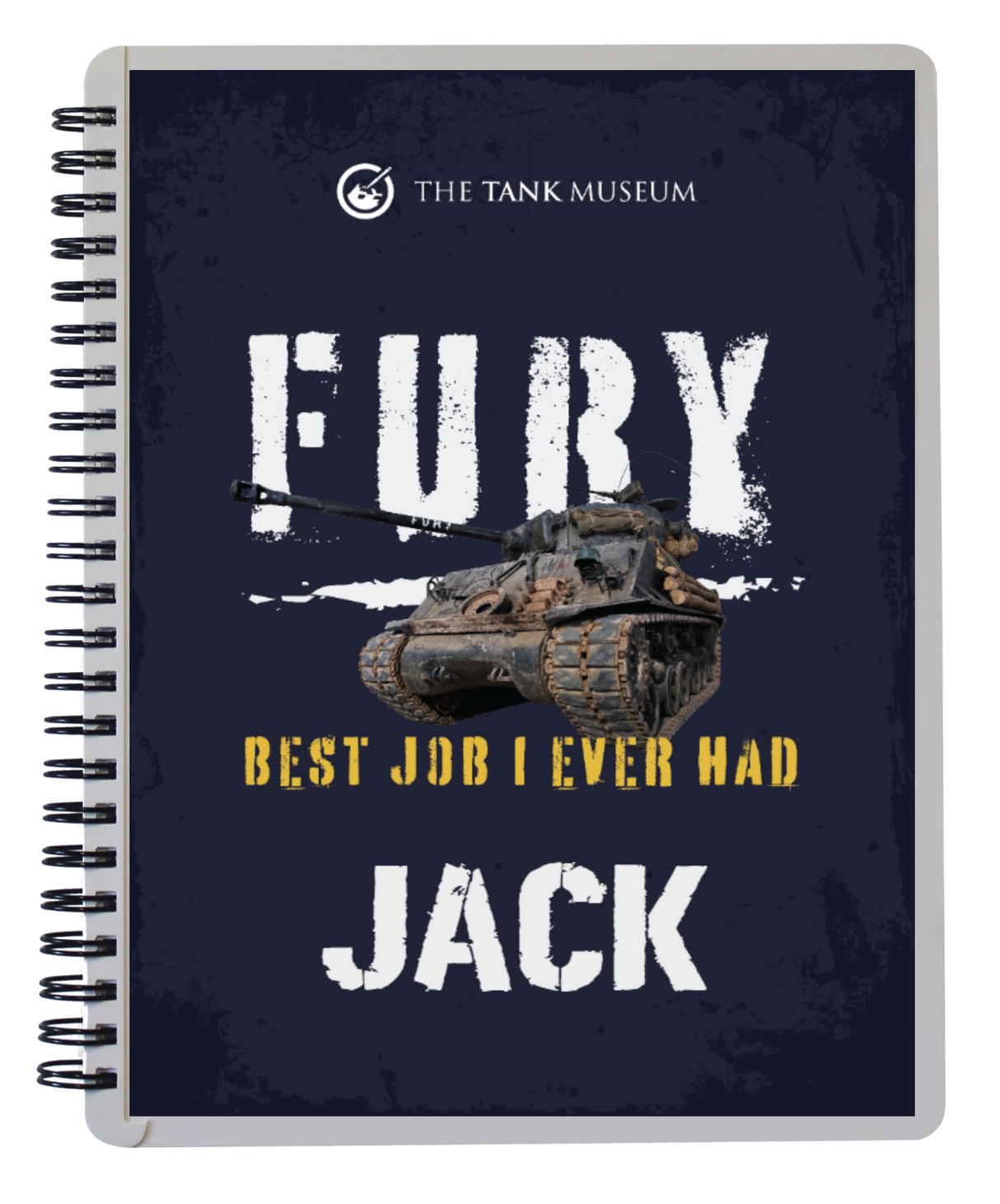 Fury 'Best Job I Ever Had' Personalised Notebook
