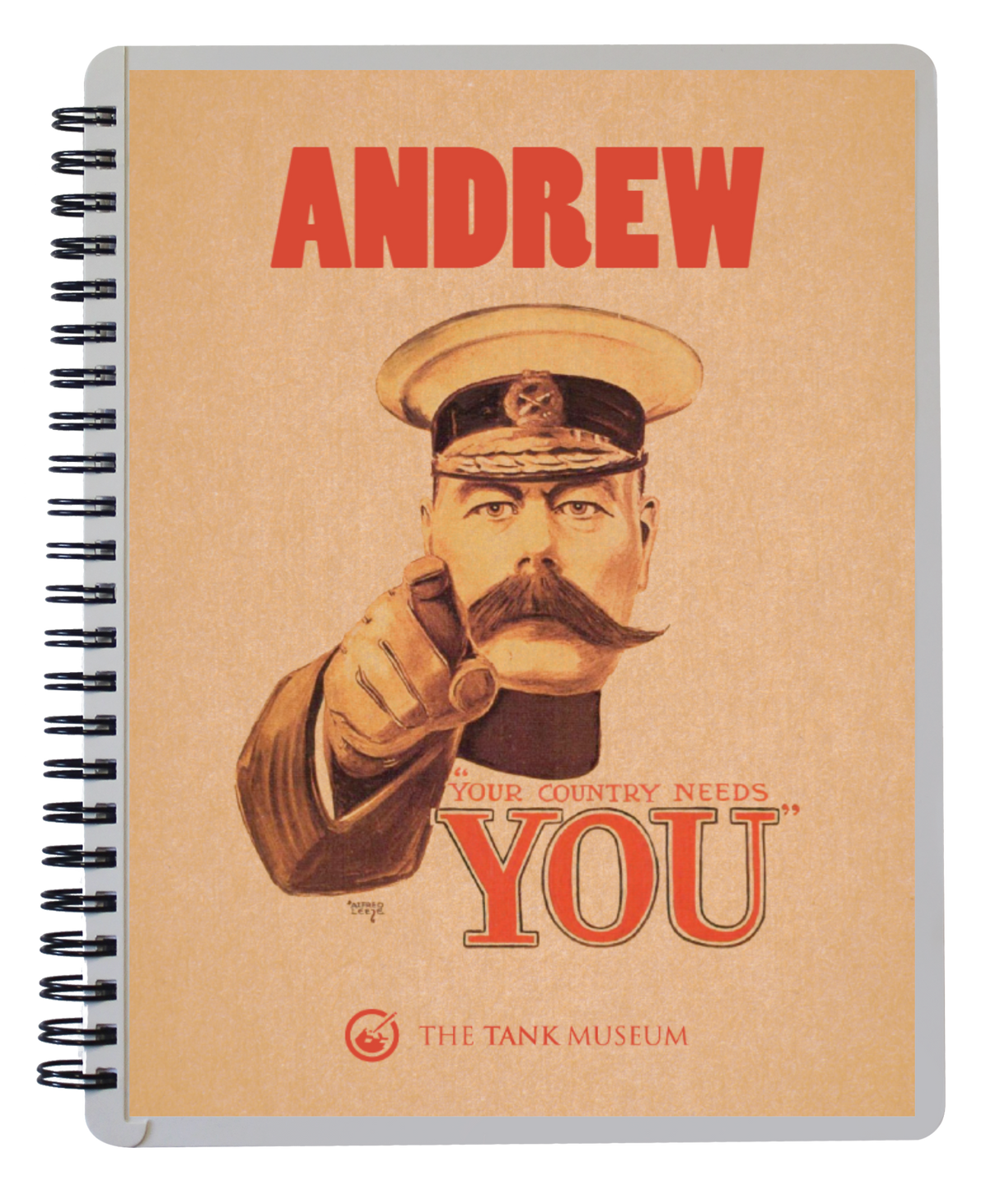 Your Country Needs You Personalised Notebook