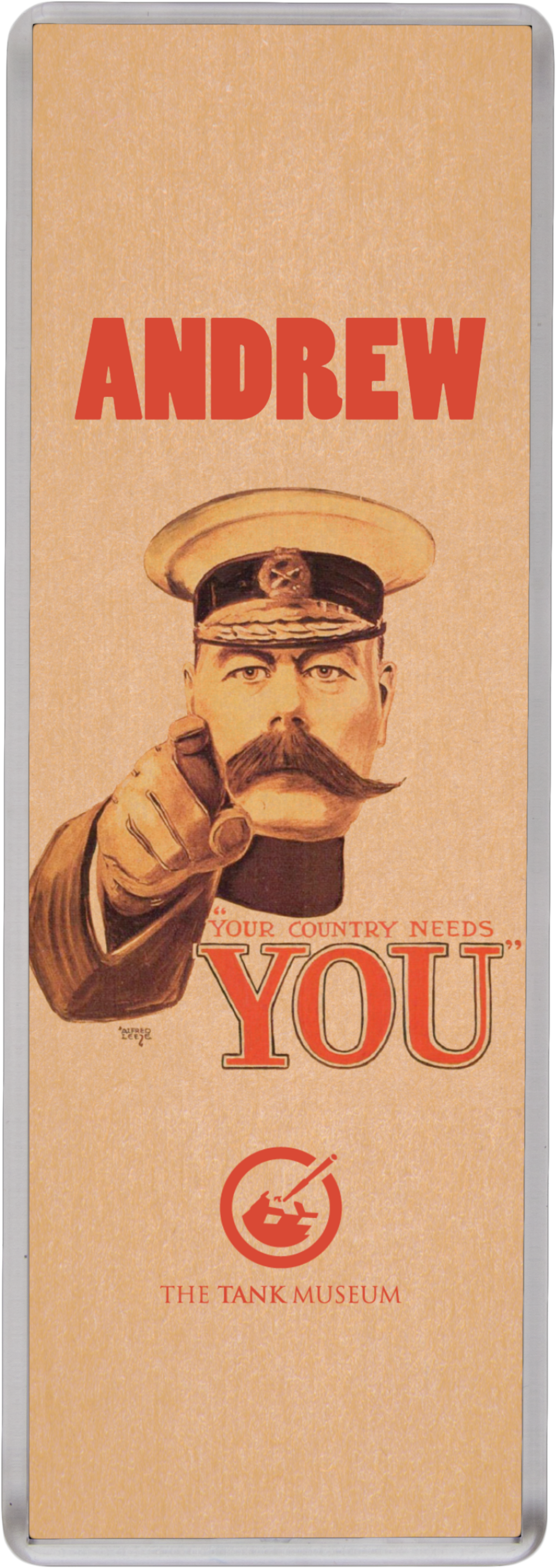 Your Country Needs You Personalised Magnet