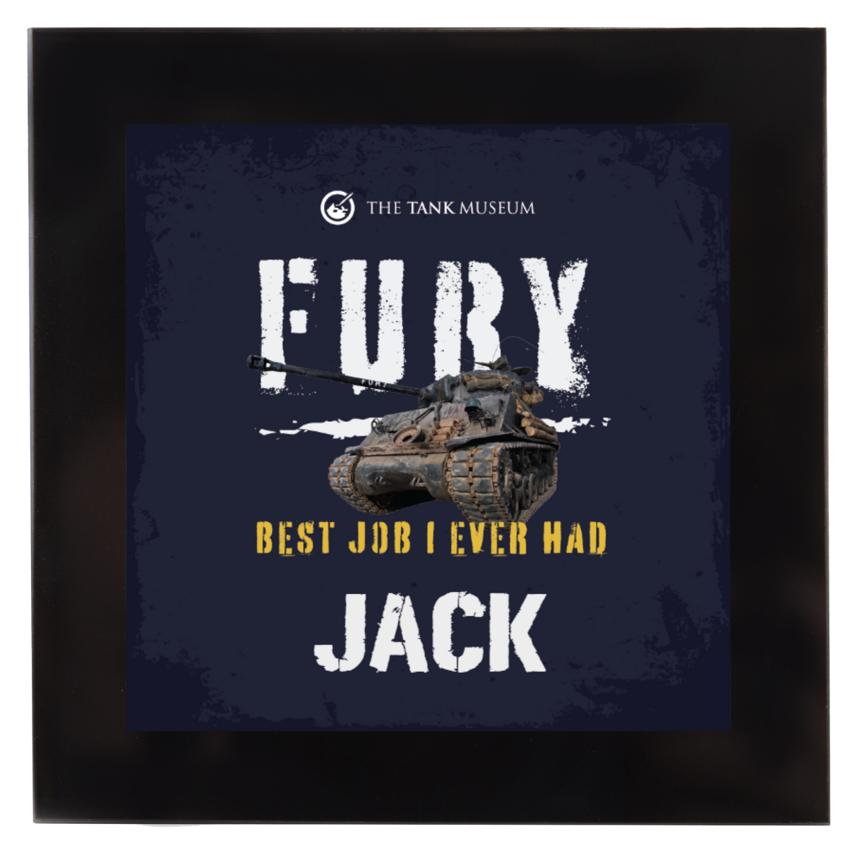 Fury Personalised Square Coaster Coaster My Moments