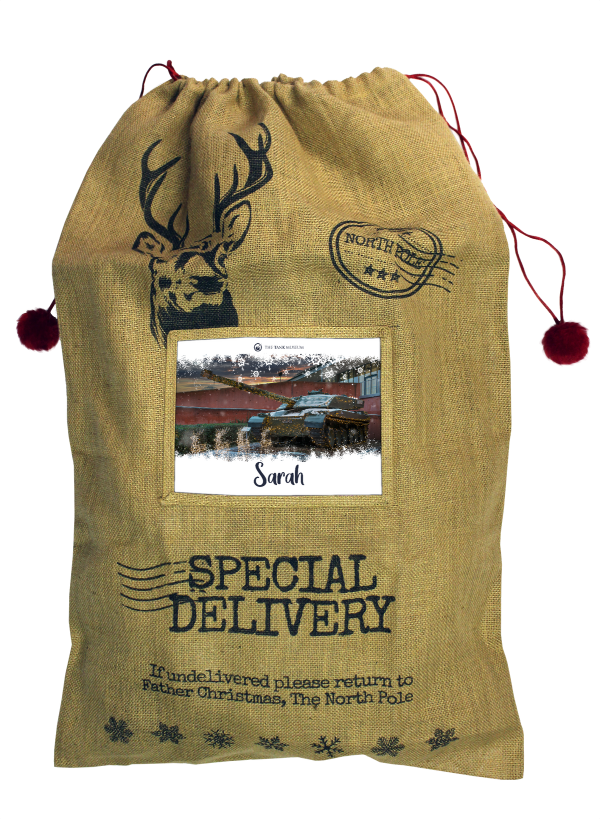 Challenger 1 Personalised Santa Sack Homeware My Moments