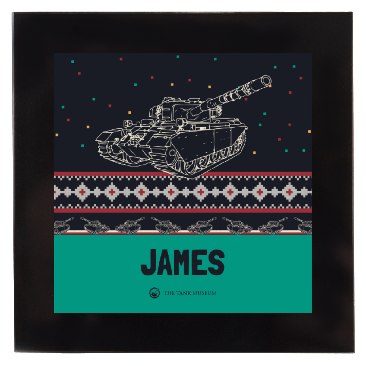 Christmas 2025 Personalised Coaster