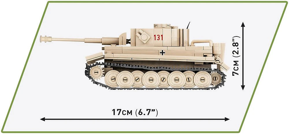 Cobi 1/48 Tiger 131 Brick Model Kit Cobi