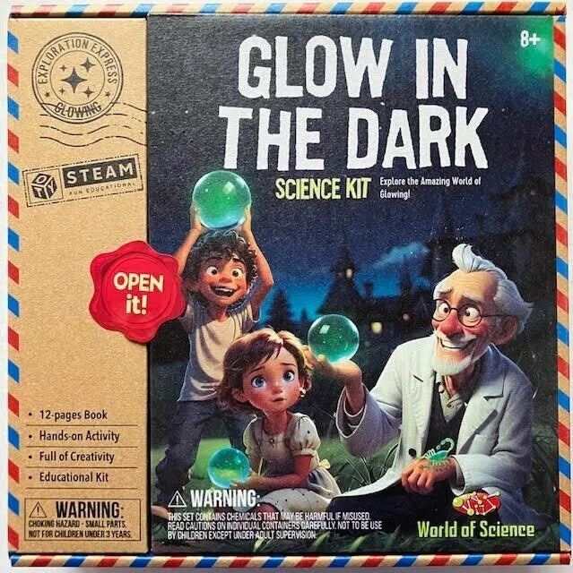 Glow in the Dark Slime Kit Toy Kandy Toys