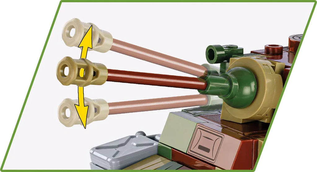 Cobi 1/35: Sd.Kfz. 234/2 Puma Brick Model Kit Cobi