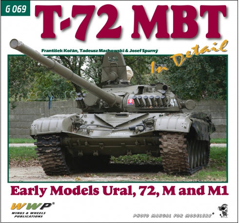 T-72 MBT, Early Models Ural, 72, M and M1 Book Bookworld