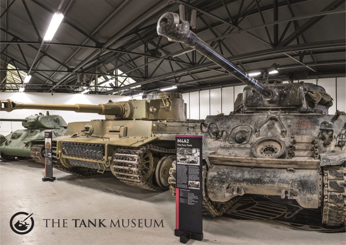 Tank Museum Jigsaw T-34/76, Tiger 1 & Sherman 'Fury' Game Map Marketing Ltd