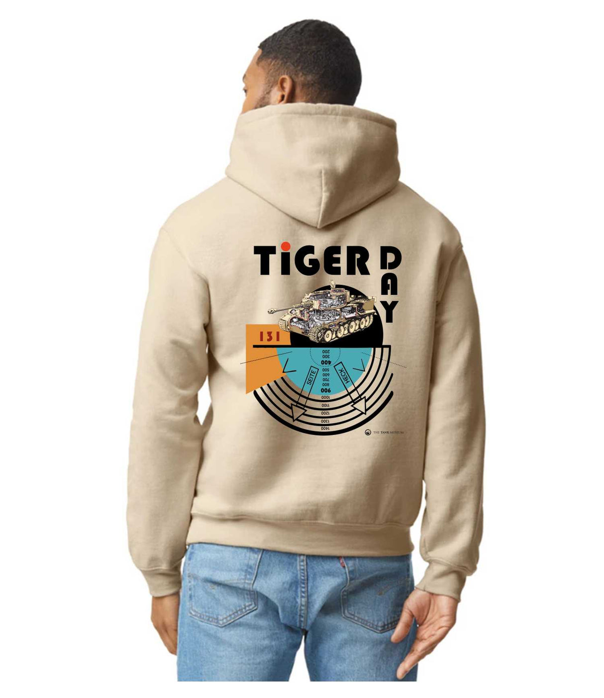 Tiger Day 2026 Hoodie Cream Hoodie Aspire