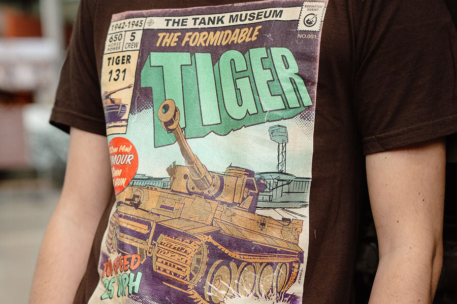 Tiger Tank Comic T-Shirt T-Shirt Star Editions