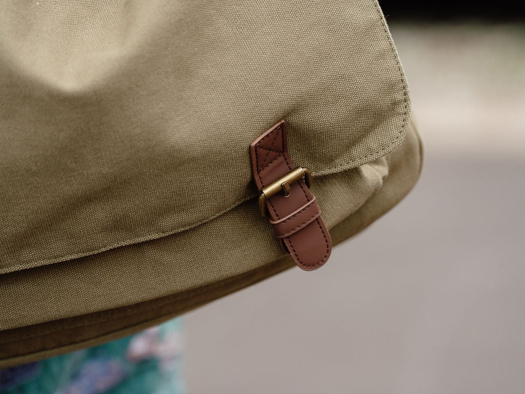 Tank Museum Cotton Canvas Satchel Bag The Gift Scholars