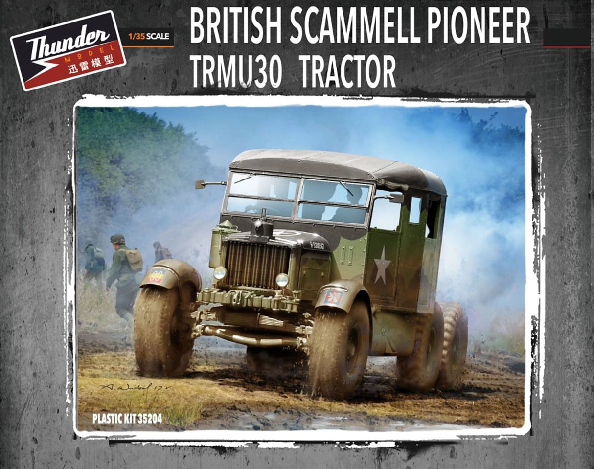 Thunder Model 1/35 Scammell Pioneer Tractor TRMU30 Scale Model Thunder model