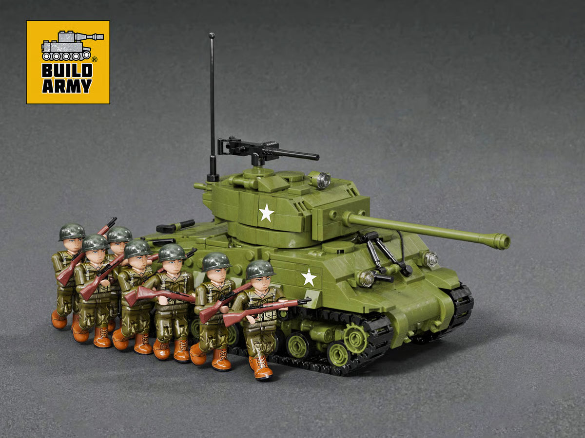 Build Army 1:33 WWII US Infantry Minifigure