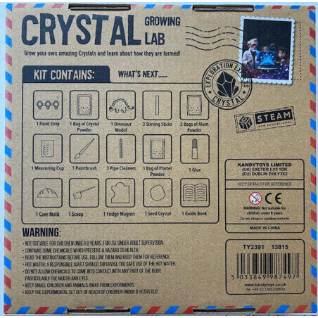 Crystal Lab Glowing Kit Toy Kandy Toys
