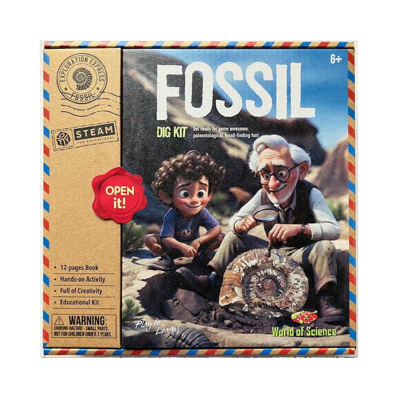 Fossil Excavation Kit Toy Kandy Toys