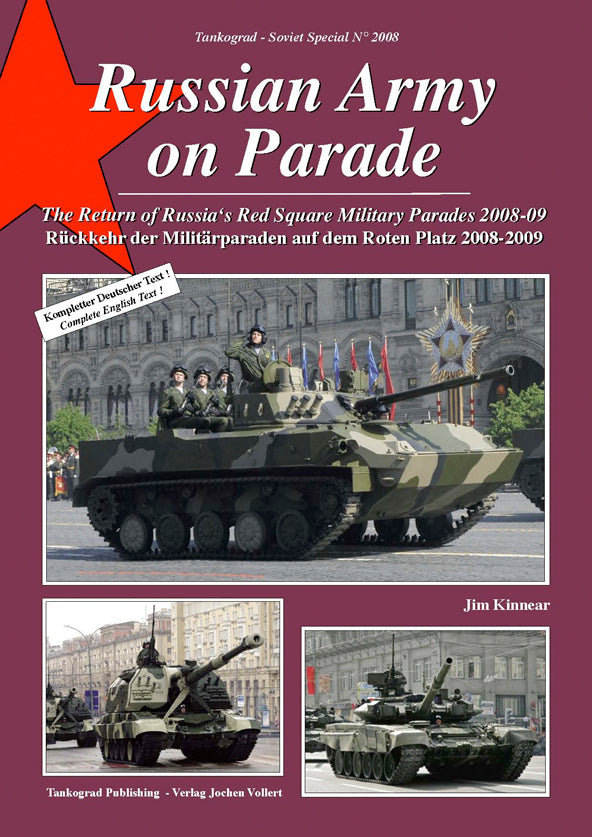 Tankograd Soviet Special 2008 Russian Army on Parade Book Tankograd