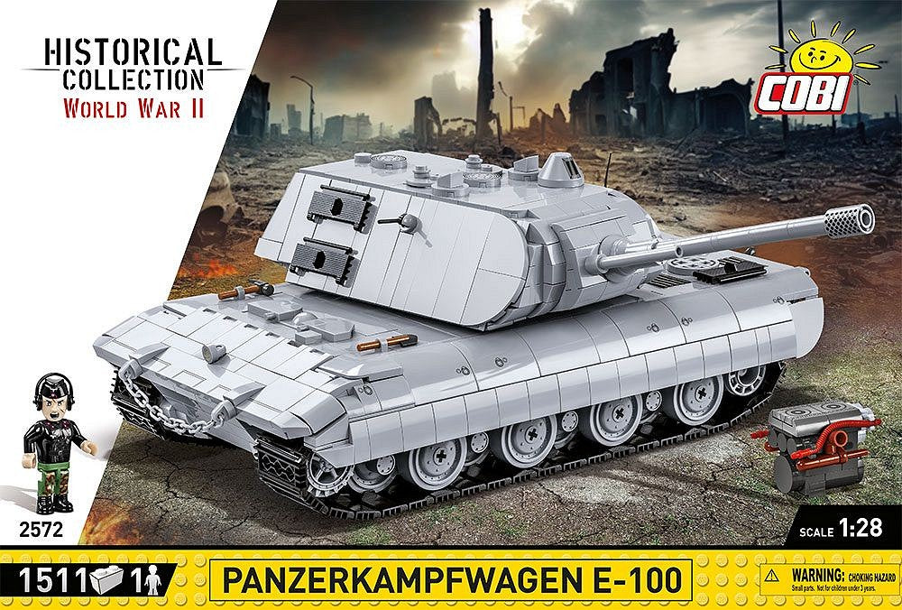 Cobi Panzerkampfwagen E-100 Brick Model Kit Cobi