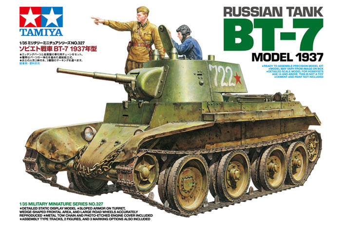 Tamiya 1/35 Russian Tank BT-7 Model 1937 Scale Model Tamiya