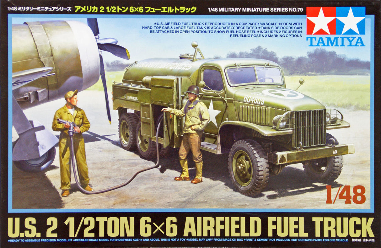 Tamiya 1/48 U.S 2 1/2 ton 6x6 Airfield Fuel Truck