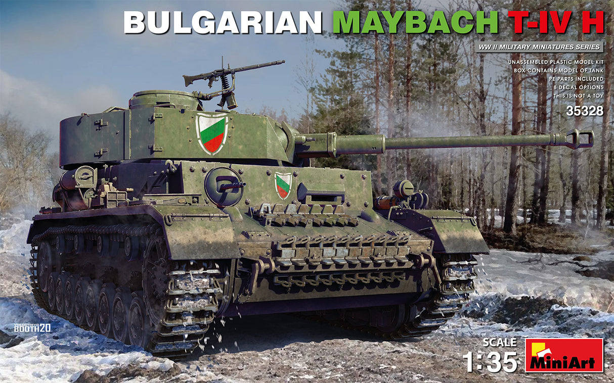 MiniArt 1/35 Bulgarian Maybach T-4 H Scale Model MiniArt
