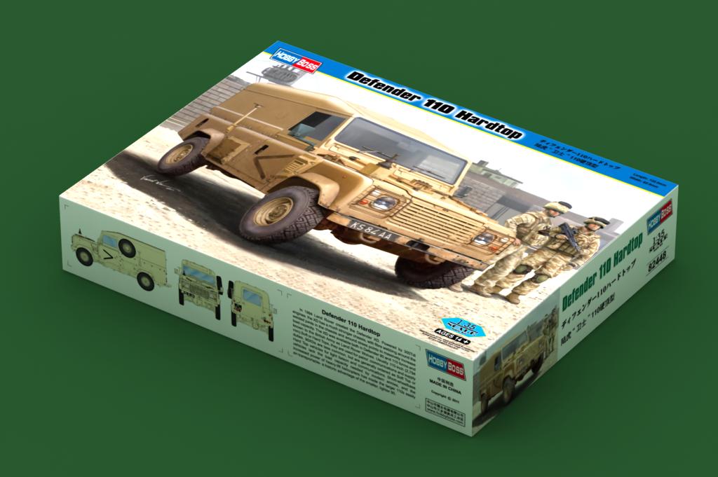 Hobby Boss 1/35 Defender 110 Hardtop Scale Model Hobby Boss