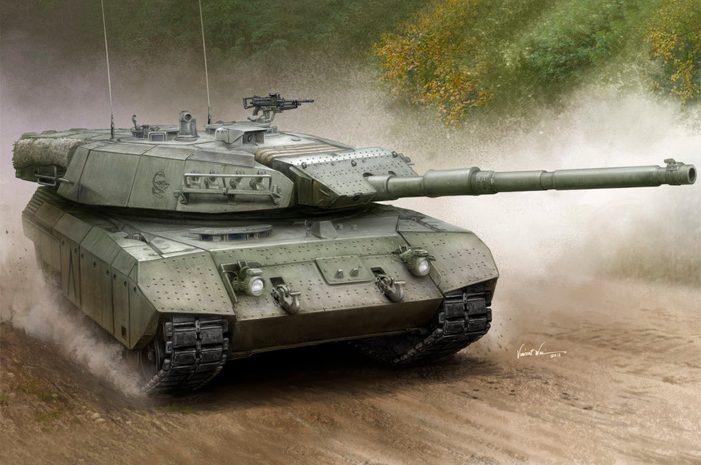 Hobby Boss 1/35 Leopard C2 MEXAS, Canadian MBT Scale Model Hobby Boss