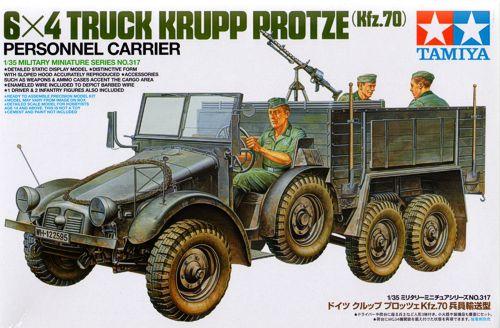 Tamiya 1/35 6x4 Truck Krupp Protze Scale Model Tamiya Default Title
