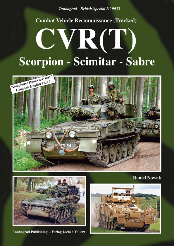 Tankograd 9033 CVR(T) Scorpion - Scimitar - Sabre Book Tankograd