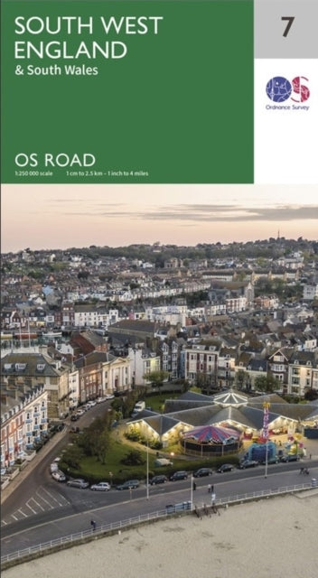 Ordnance Survey OS Road Map: South West England: 7 Book Gardners