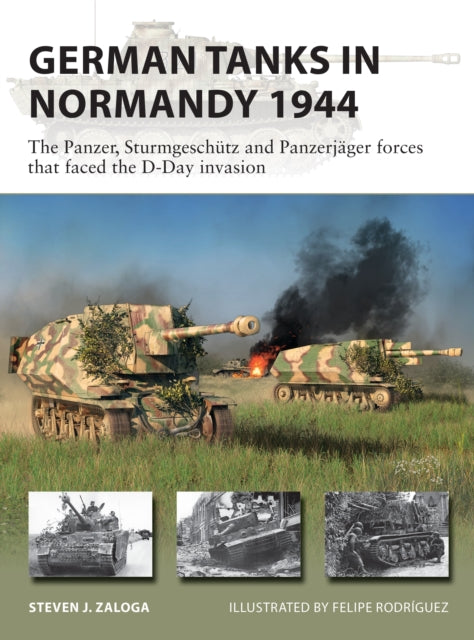 German Tanks in Normandy 1944 Book Hachette