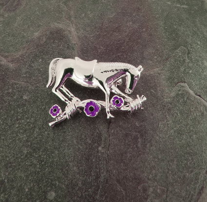 War Horse Brooch Brooch Alexander Thurlow