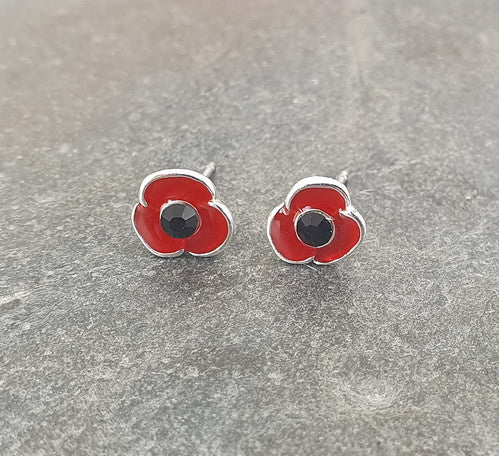 Poppy Stud Earrings - Small Jewellery Alexander Thurlow