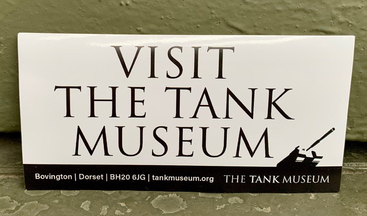 Tank Museum Bumper Sticker Souvenir Kandy Toys Visit The Tank Museum