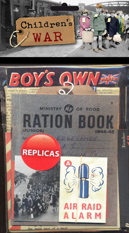 Memorabilia Pack- Children's War Souvenir The Memorabilia Pack Co