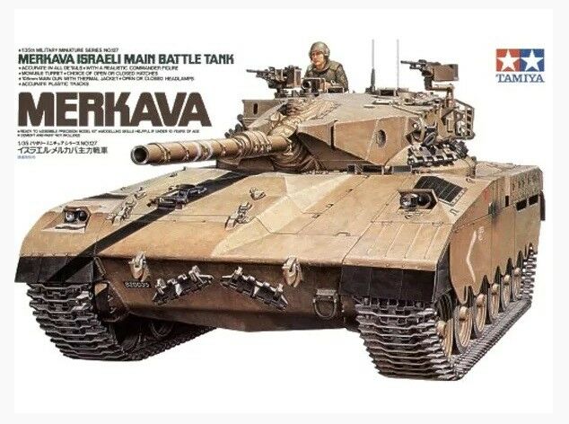 Tamiya 1/35 Merkava Israeli MBT Scale Model Tamiya