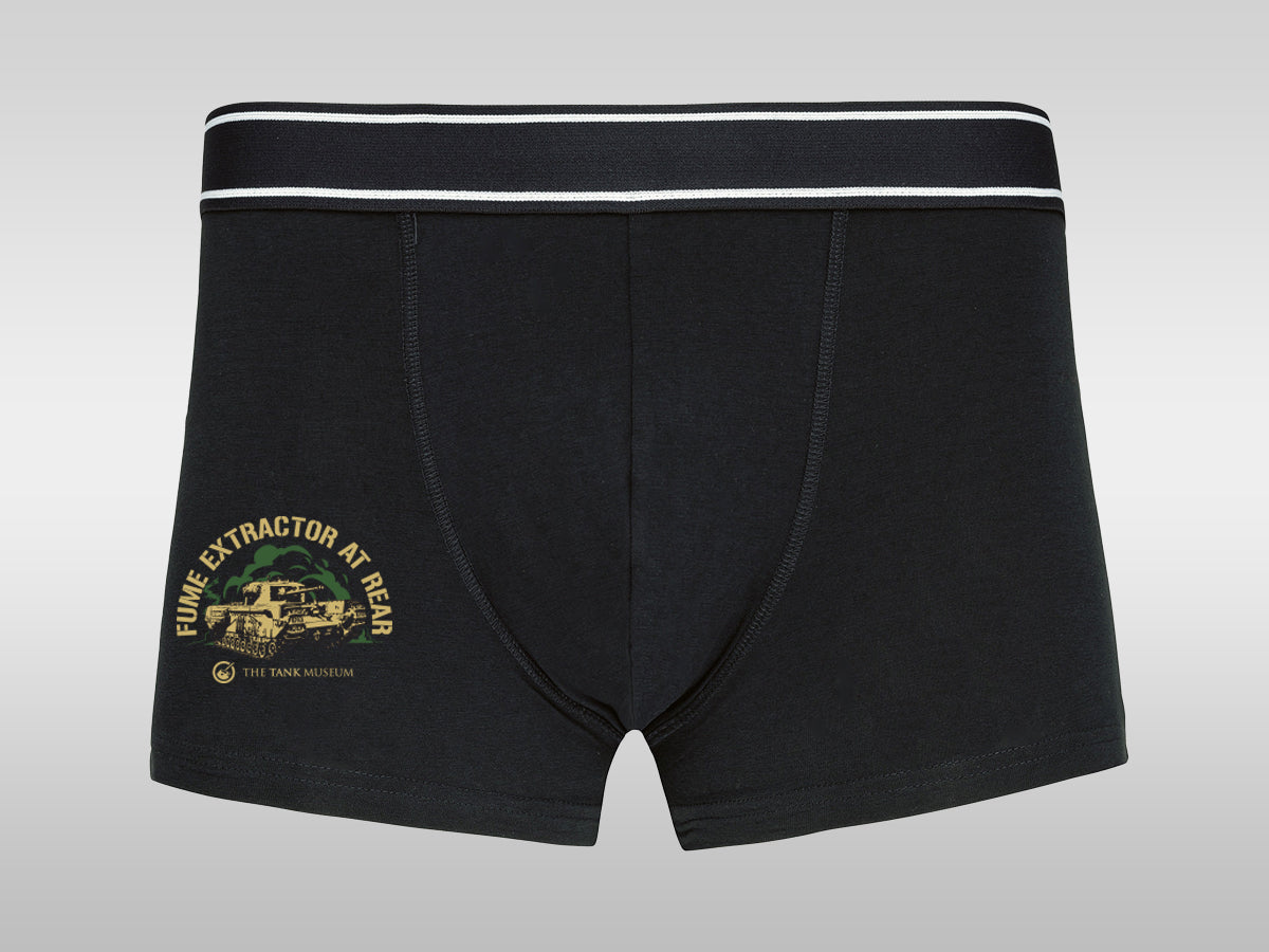 Boxer Shorts: Fume Extractor at Rear Underwear Kingfisher
