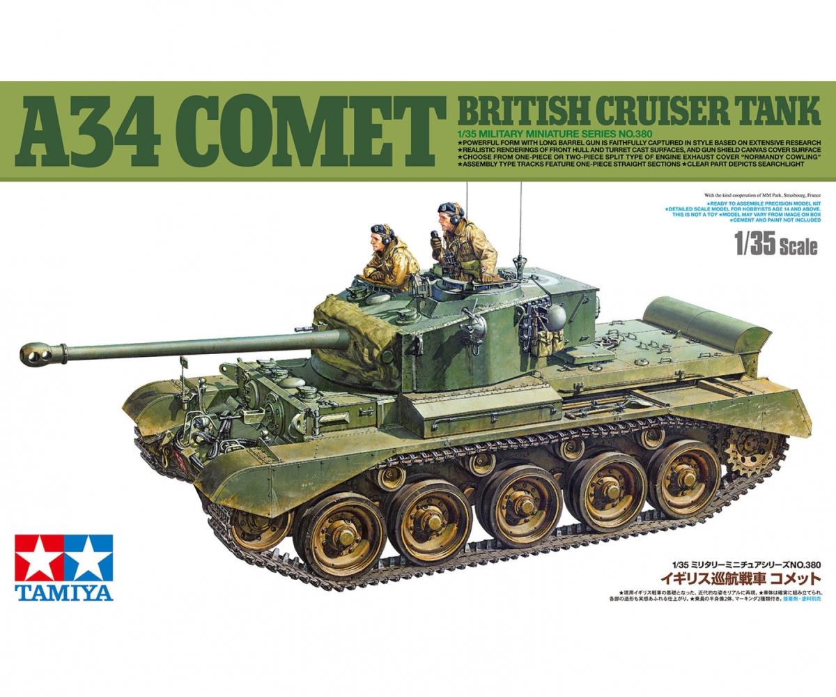 Tamiya 1/35 A34 Comet British Cruiser Tank Scale Model Tamiya