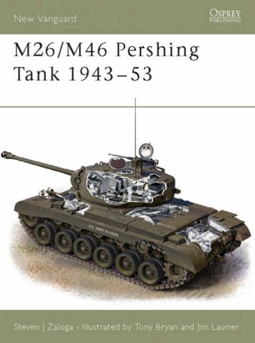 Osprey - M26/M46 Pershing Tank 1943-53 Book Hachette