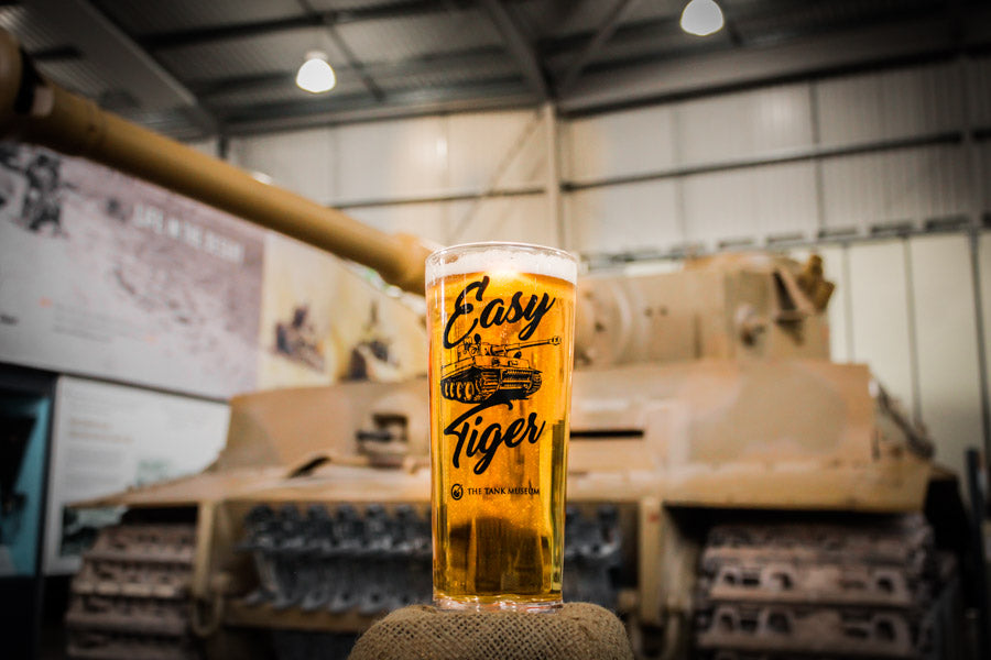 Easy Tiger Pint Glass Drinkware Piddle