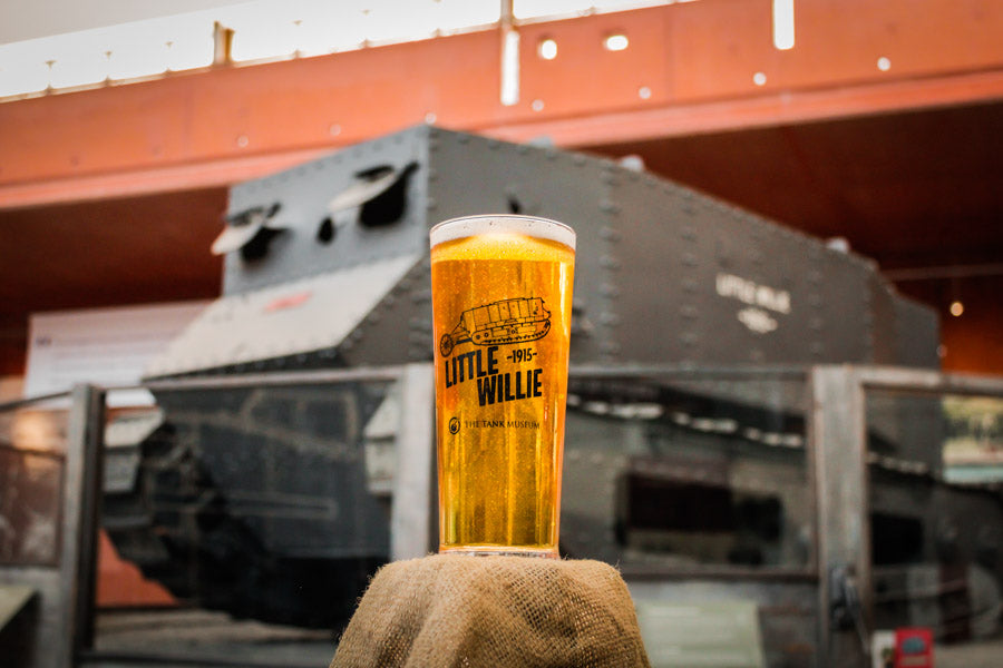 Little Willie Pint Glass Drinkware Piddle