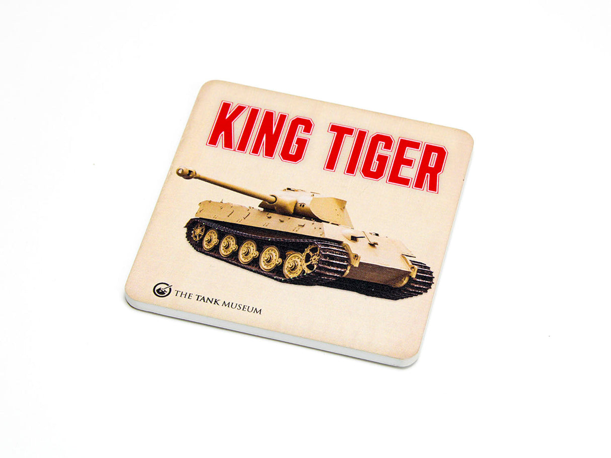 King Tiger Coaster Coaster The Original Metal Sign Co