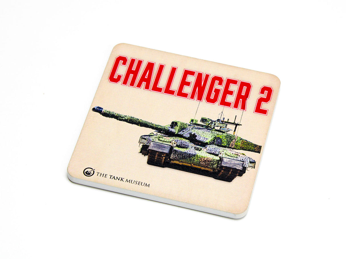 Challenger 2 Coaster Coaster The Original Metal Sign Co