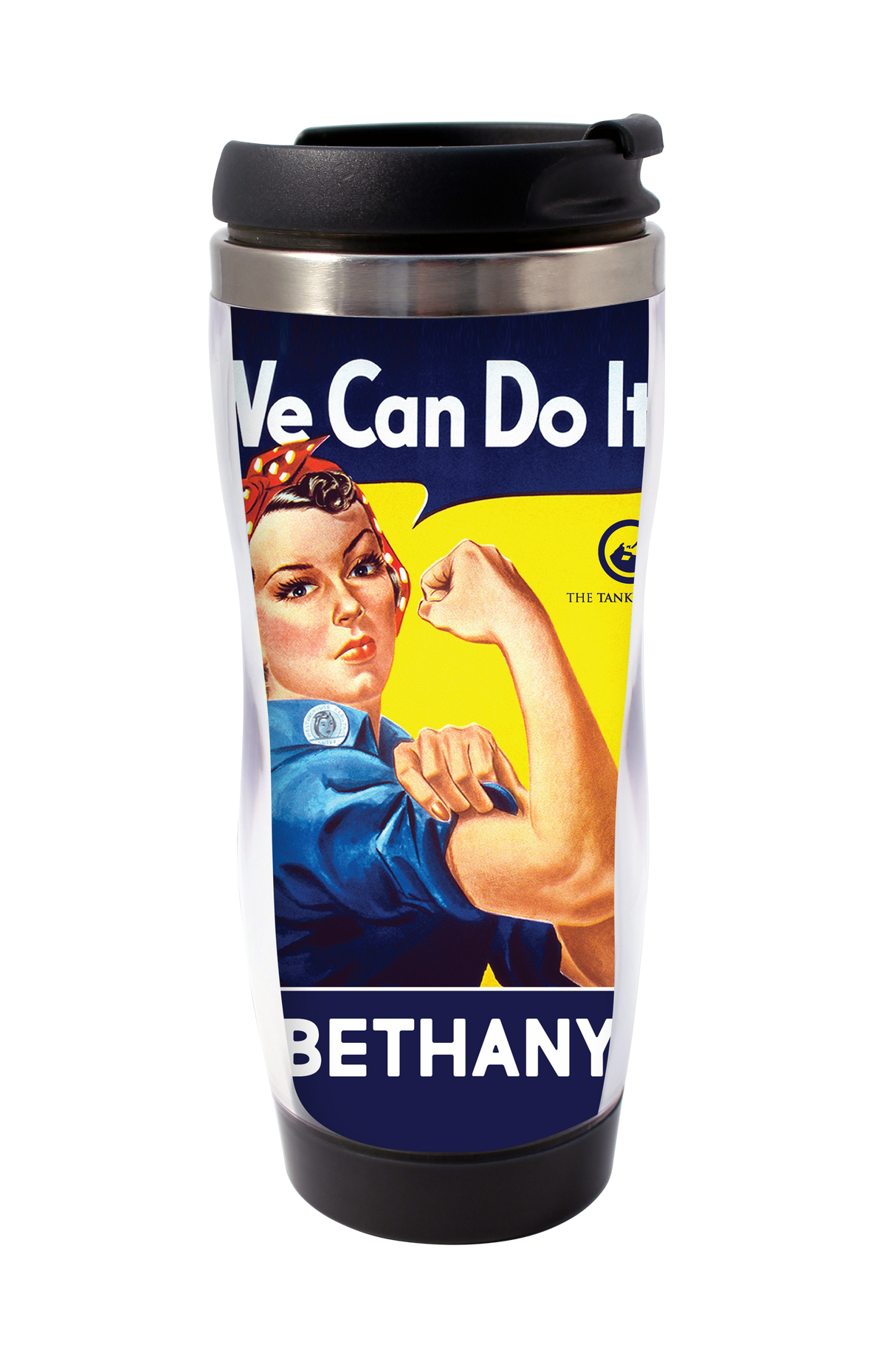 We Can Do It Personalised Travel Mug Mug My Moments