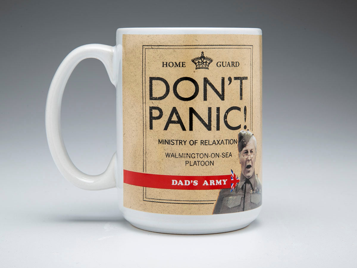 Dad's Army 'Don't Panic!' Ceramic Mug Mug Joe Davies Ltd